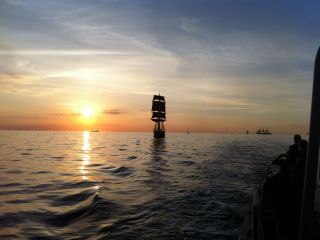 Abendstimmung auf der Ostsee