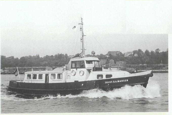 "Marxen" Werfttestfahrt, Foto: H. Mischke